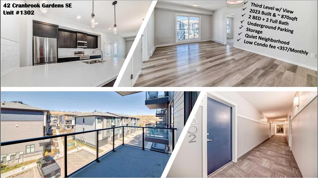 #1302 42 Cranbrook Gardens SE, Calgary, Alberta, T3M 3P9