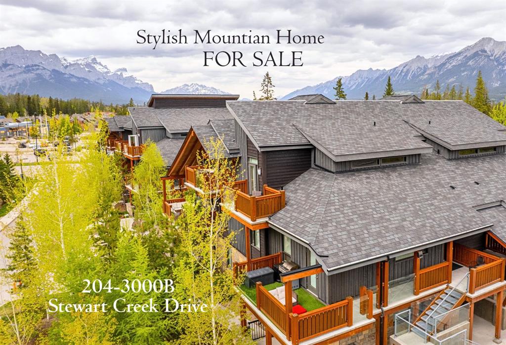 #204 3000B Stewart Creek Drive, Canmore, Alberta, T1W 0G5