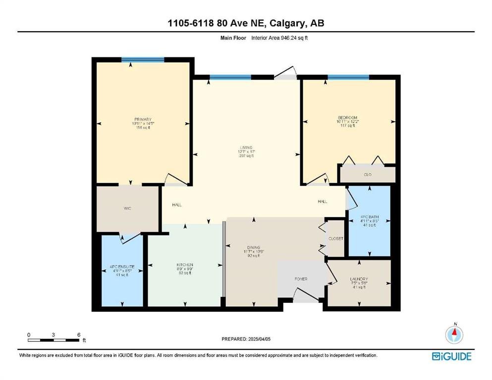 #1105 6118 80 Avenue NE, Calgary, Alberta, T3J0S6