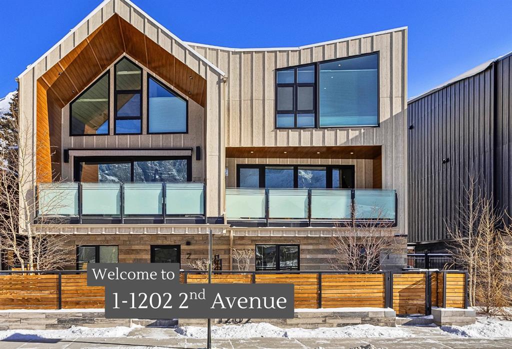 #1 1202 2 Avenue, Canmore, Alberta, T1W1N1