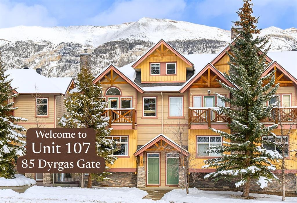 #107 85 Dyrgas Gate, Canmore, Alberta, T1W3L1