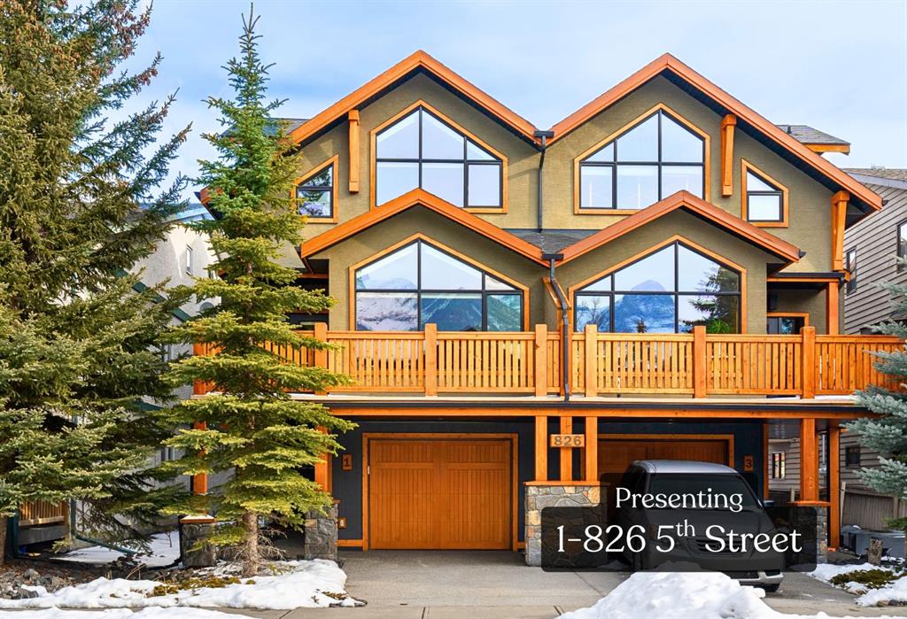 #1 826 5th Street, Canmore, Alberta, T1W2G4