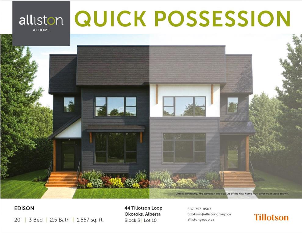 44 Tillotson Loop, Okotoks, Alberta, T1S 1S5