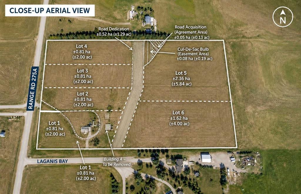 #Lot 5 235112 Range Road 275A, Rural Rocky View County, Alberta, T1X 2H3